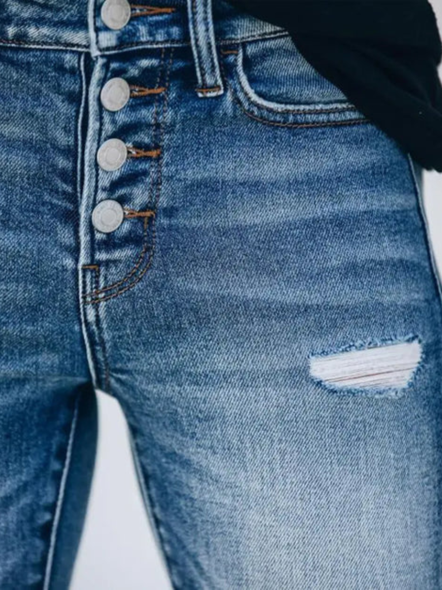 Cecily | Women’s Slim Fit Jeans | Distressed