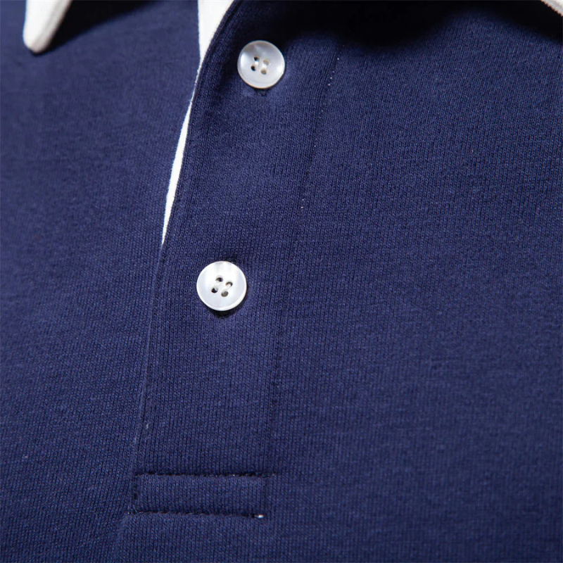Pierce | Men’s Long Sleeve Polo Shirt | Classic