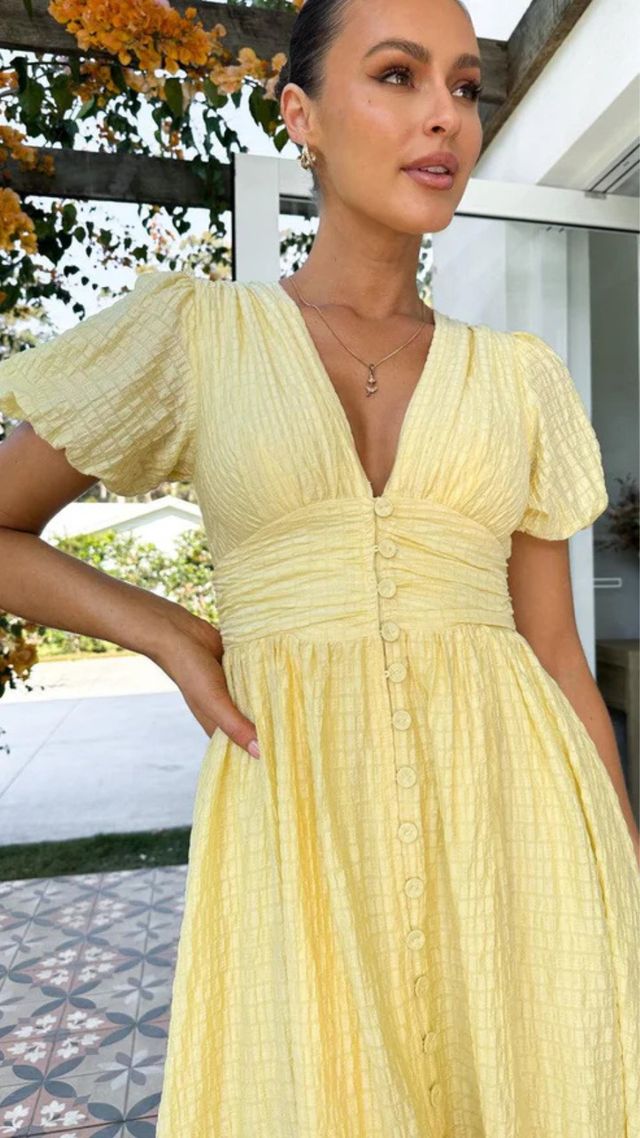 Seraphina | Women’s Flowy Button-Up Dress | Maxi